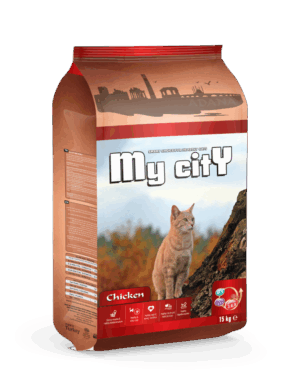 My City Tavuk Etli Yetişkin Kedi Maması 15 Kg