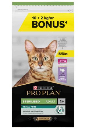 Pro Plan Hindi Etli Kısırlaştırılmış Kedi Maması 10kg +2kg